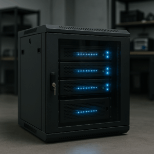 RackMaster Pro 12U Network Cabinet