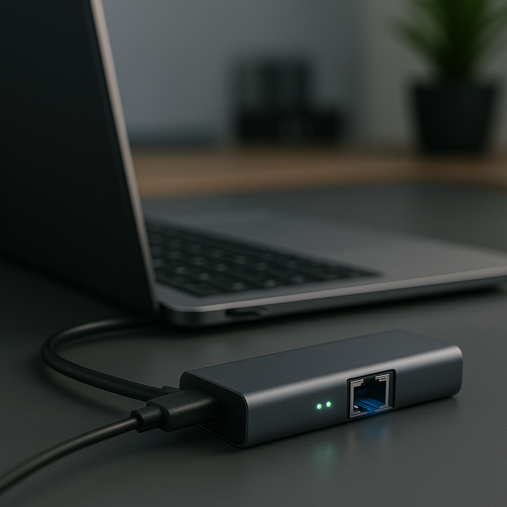 CloudSync USB-C to Gigabit Ethernet Adapter